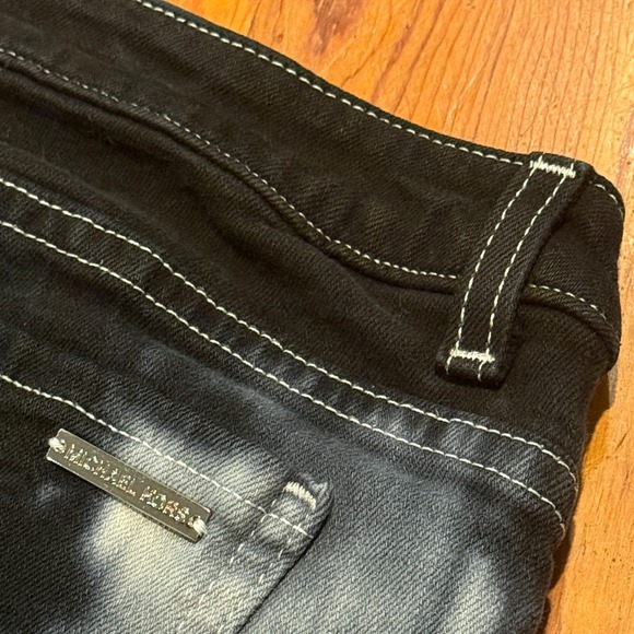 MICHAEL KORS Black‎ Tie-Dye Denim Jeans Size 10 (SKU: A0117) - Picture 6 of 6